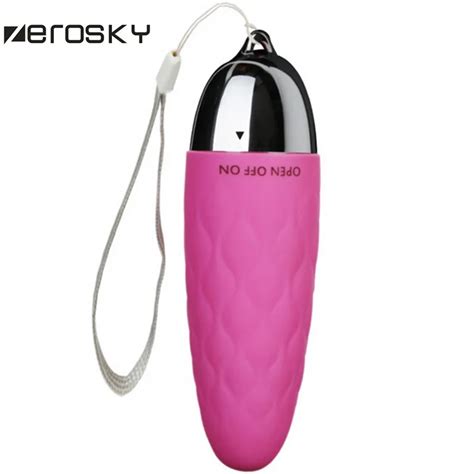 Zerosky Wireless Egg Vibrator Bullet Vibrating Massager Female