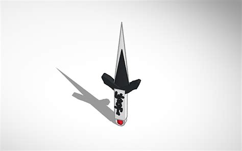 3D design кинжал | Tinkercad