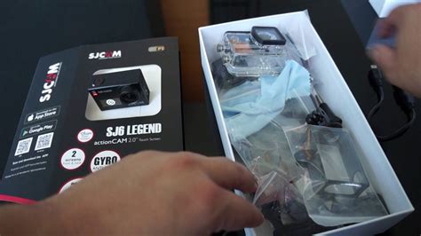 SJCAM SJ6 Legend Unboxing Review 1st Look Review External Mic YouTube