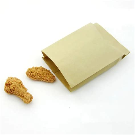 600pcs 14 4 20cm Wholesale Brown Kraft Paper Food Packaging Bag