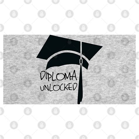 Diploma Unlocked Graduation Design For 2024 Funny Graduation Gift