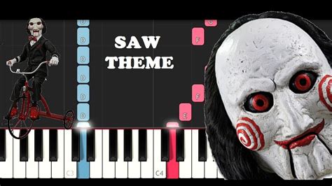 Saw Theme Piano Tutorial Youtube