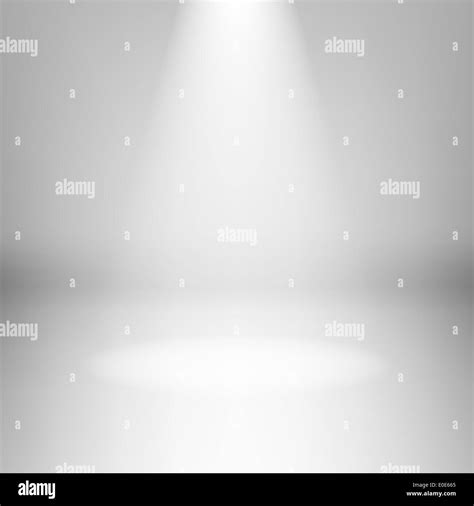 Illustration Of Empty Light Room With Highlight Stock Photo Alamy