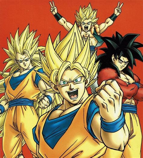 An Image Of Dragon Ball Characters