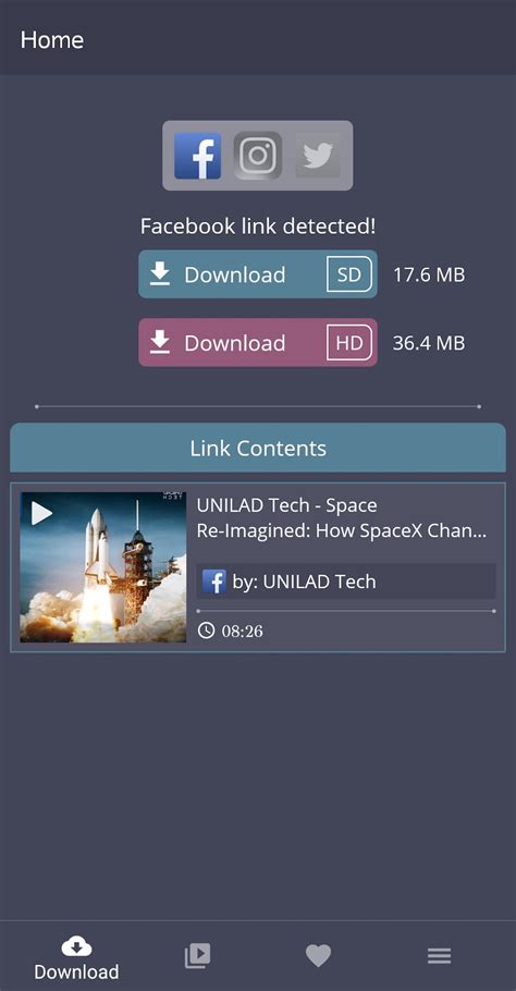 Social Downloader Plus for Android - Download