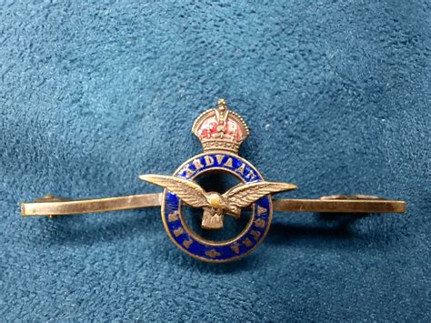 Ww2 Raf Per Ardua Ad Astra Tie Pin In Other Raf Badges