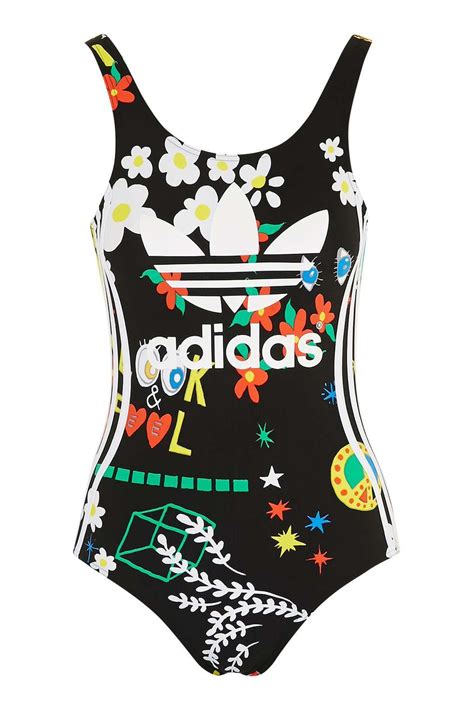 Floral Swimsuit By Adidas Originals Floral Swimsuit Adidas Swimsuit