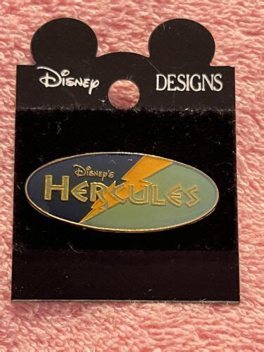 Vintage Disney Hercules Pin 1997 Blue Gold Pin 4627824988