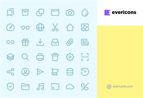 evericons  vector icon collection  design resources