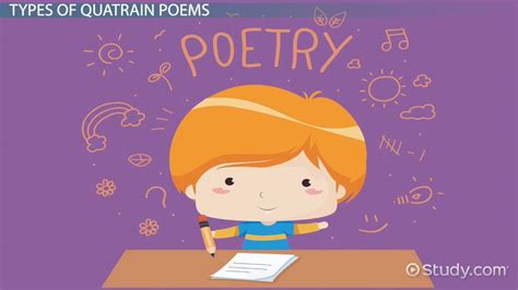 Quatrain Poems: Lesson for Kids - Lesson | Study.com