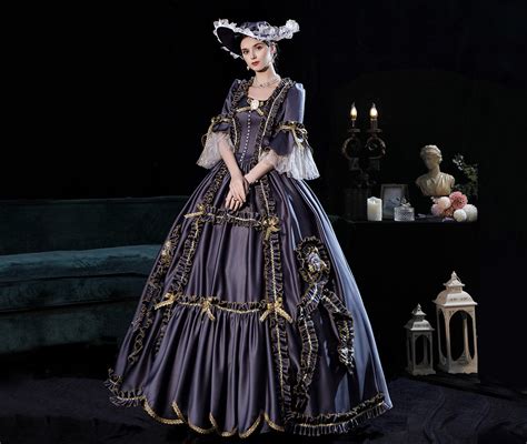 Victorian Masquerade Ball Gowns For Women Georgian Era Marie Antoinette