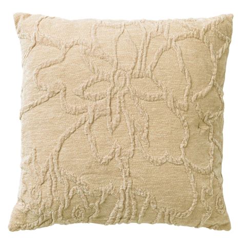 Flora Sierkussen Met Patroon X Cm Pumice Stone Beige