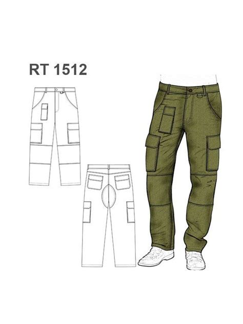 Patrones Pantalon Cargo Rt Sewing Men Sewing Pants Men Pants