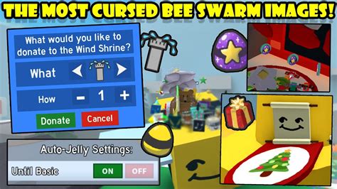 The Most Cursed Bee Swarm Images 😆 Part 2 Bee Swarm Simulator 🐝