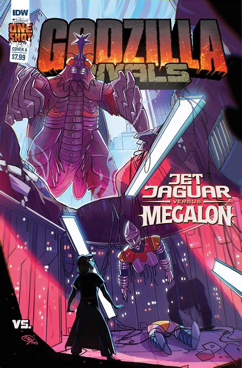 Godzilla Rivals #5 Jet Jaguar Vs. Megalon Cover A Huang | ComicHub