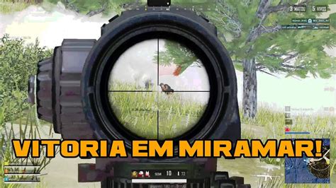 Pubg Lite Vitoria Em Miramar YouTube