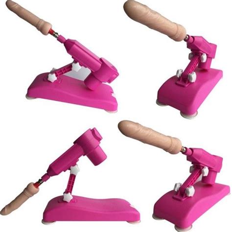 Hismith Upgrade Auto Thrusting Sex Machine Romantic Sex Toy Color Rose Red