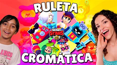 BRAWLERS CROMÁTICOS en la RULETA de BRAWL STARS Ep94 YouTube