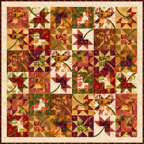 Quilt Inspiration Free Pattern Day Autumn Leaves Quilts