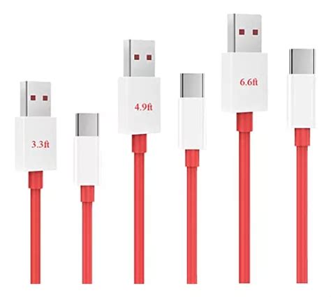 Para Cable De Carga Oneplus Cargador Usb Tipo C Warp Charge Cuotas