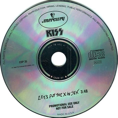 Cries From The Quiet World Kiss Let S Put The X In Sex Single Video