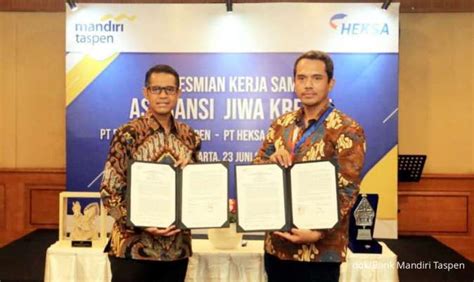 Bank Mandiri Taspen Jalin Kerjasama Bancassurance Dengan Heksa