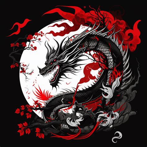 5D Diamond Painting Japanese Dragon Art Kit - Bonanza Marketplace