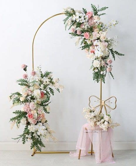 20 Simple Flower Decoration Ideas At Home 2024 Wedding Arch Flowers