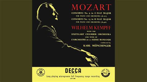 Mozart Piano Concerto No In E Flat Major K Jeunehomme Iii