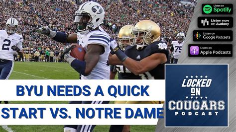 Byu Cougars Vs Notre Dame Fighting Irish Keys To The Game