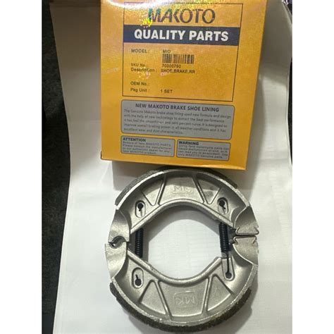 Makoto Brake Shoe Wholesale Shopee Philippines