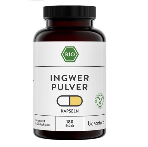 BioKontor Ingwerpulver Kapseln 112 G Shop Apotheke