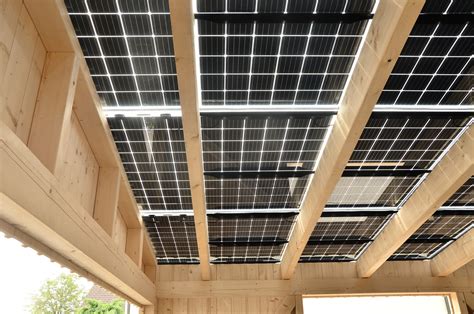 Bilder Luralux Pv Carport Mit Photovoltaik Glasdachsystem