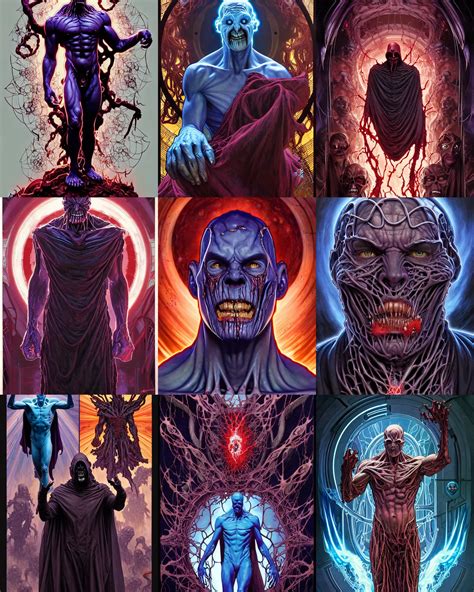 the platonic ideal of abstract of cletus kasady | Stable Diffusion