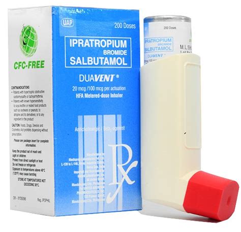 DuoNeb (Ipratropium Bromide / Albuterol (Salbutamol Sulfate)) | PharmaServe