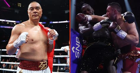 Zhilei Zhang Gives Damning Verdict On Deontay Wilder S Future