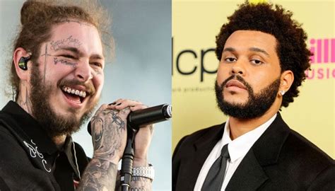 Post Malone The Weeknd Drop Their First Ever Collab One Right Now