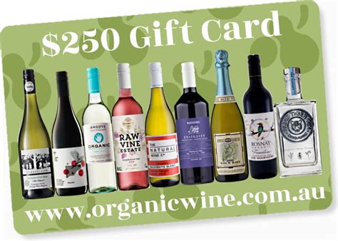 $250 Organic Wine Gift Card | Organic Wine Store