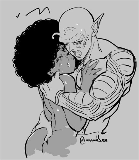 Rule 34 Afro Afro Hair Alien Amartbee Ass Butt Grab Dragon Ball Dragon Ball Super Duo Female