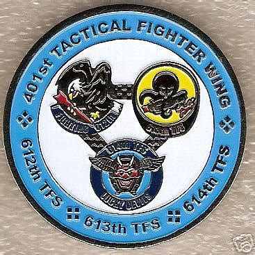 401st TFW Torrejon AB Spain Challenge Coin USAF | #27704050