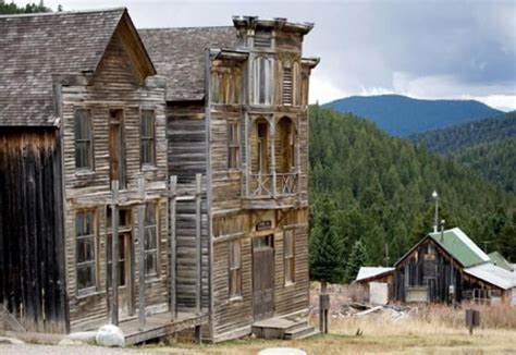 Old West German Ghost Town Abandoned Town Abandoned Mansions