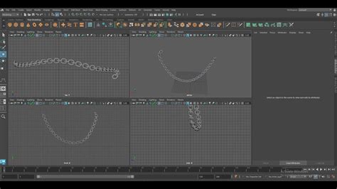 Autodesk Maya 2023 Chain Curve With Curve Warp Tool YouTube