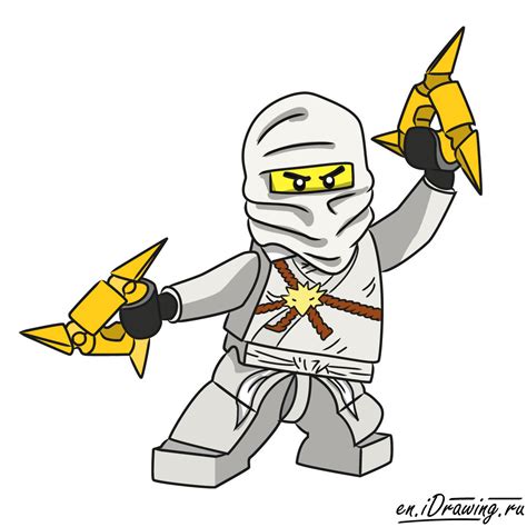 Ninjago Drawing Zane at GetDrawings | Free download