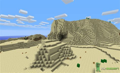 Minecraft Biome Colline Désertique