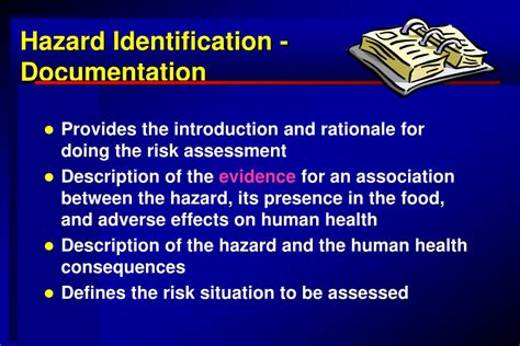 Ppt Hazard Identification Documentation Powerpoint Presentation Free Download Id 3971125