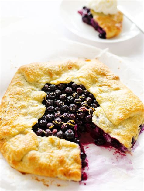 Ricotta Blueberry Galette Recipe Live Eat Learn