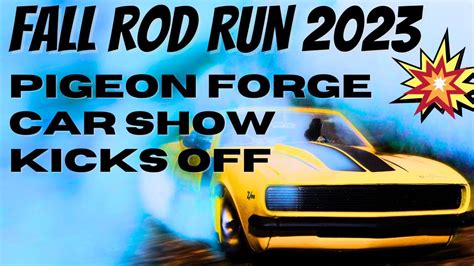 Fall Rod Run Sneak Preview Pigeon Forge Youtube