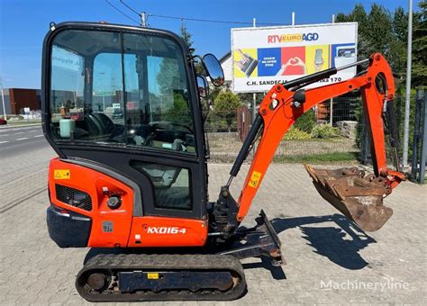 Kubota KX016 4 Mini Excavator For Sale Poland Nowy Sacz NT27980