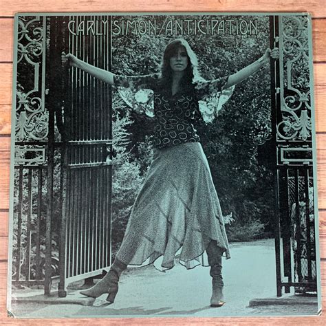 Carly Simon Anticipation 1971 vintage vinyl record LP | Etsy