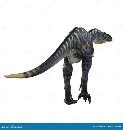 Aucasaurus Dinosaur Isolated On Transparent Stock Photo Illustration